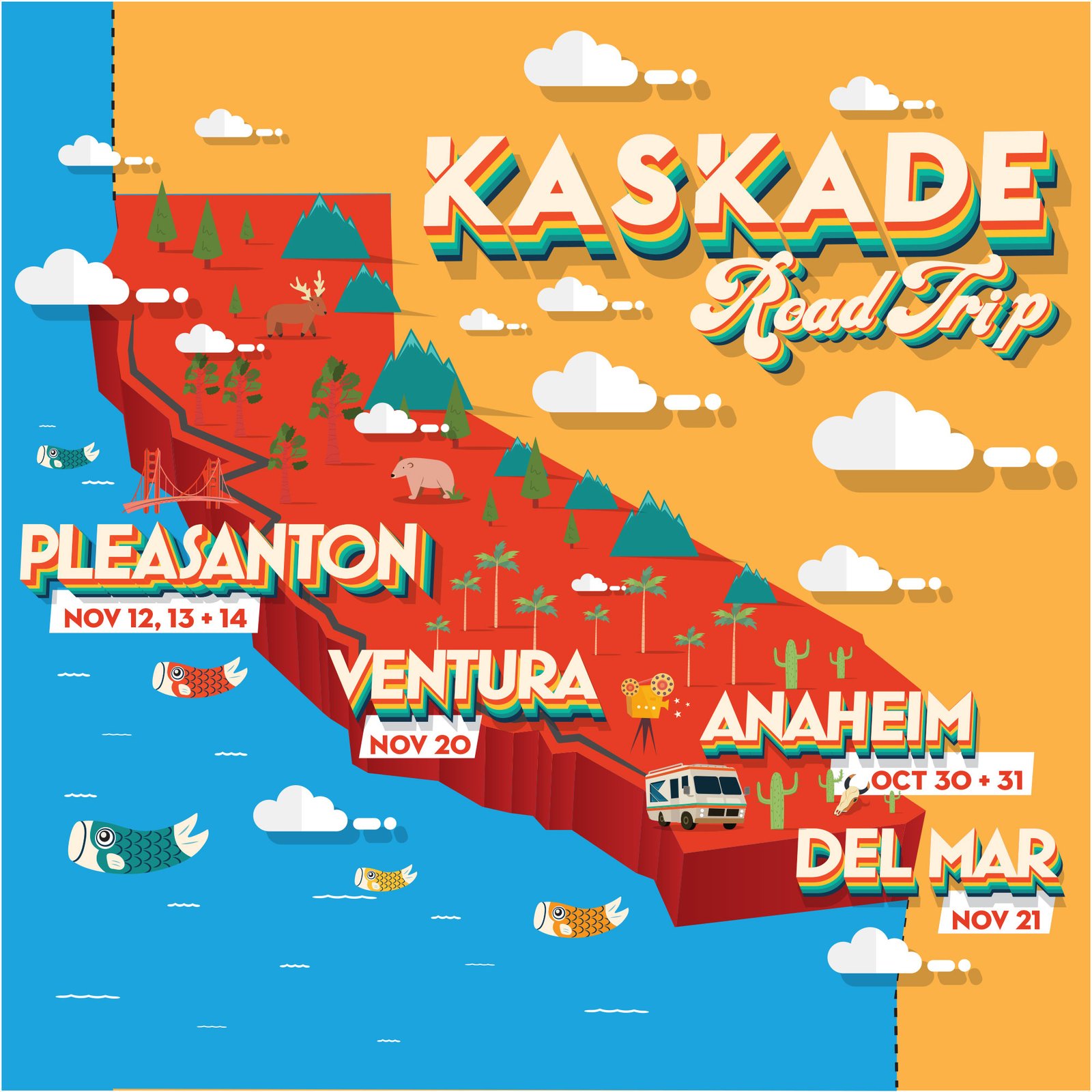 Kaskade - Road Trip Tour
