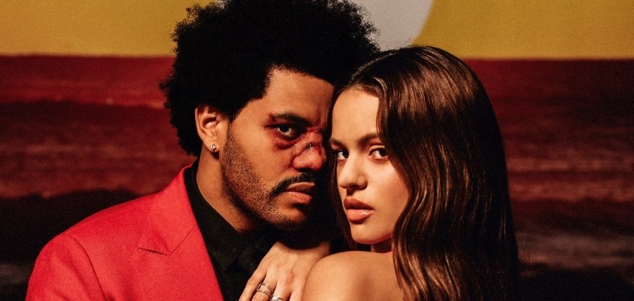 The Weeknd and Rosalía