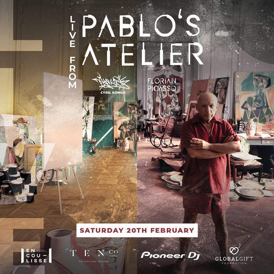 Florian Picasso Live From Pablo's Atelier