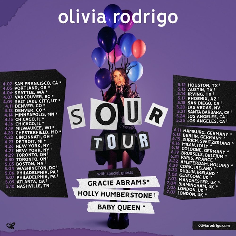 Olivia Rodrigo - Sour Tour