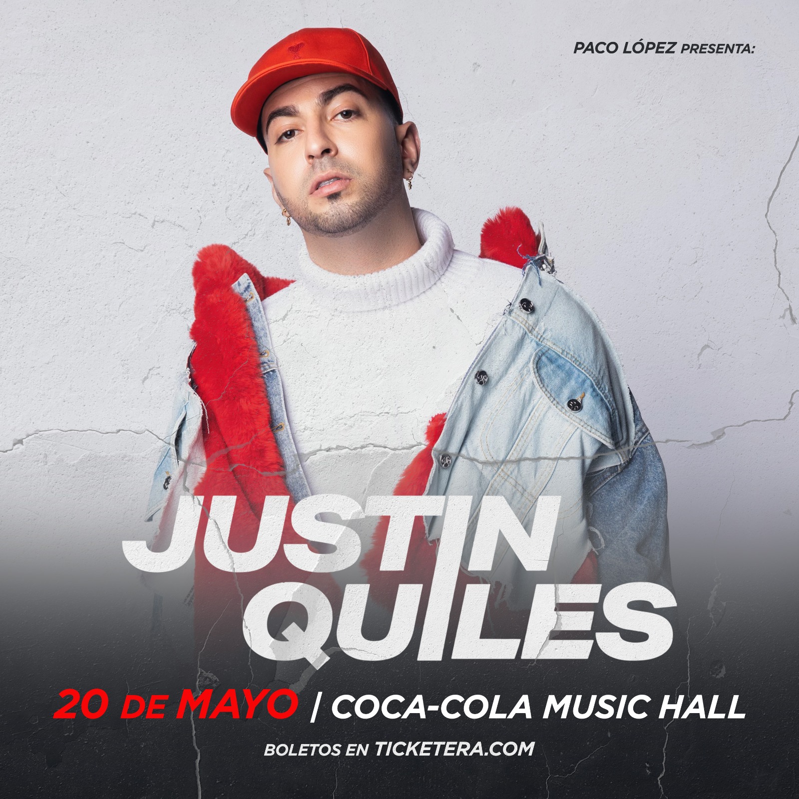 Justin Quiles - Homecoming Show at Coca-Cola Music Hall in Puerto Rico May 20th