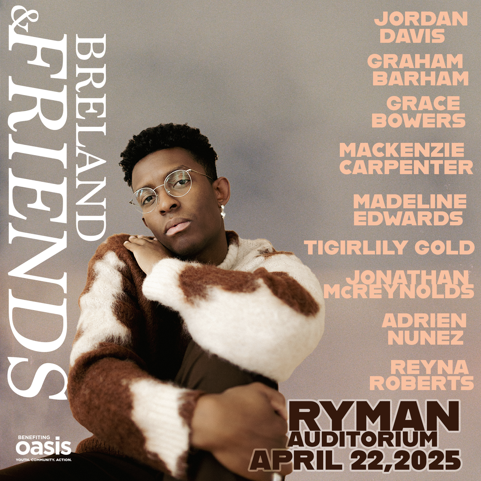 BRELAND & Friends Benefit Concert
