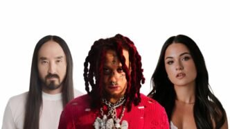 Steve Aoki, Trippie Redd, Jessica Baio
